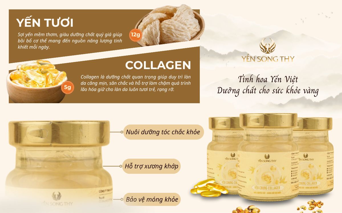 Collgen có công dụng giúp tóc và móng phát triển khỏe mạnh