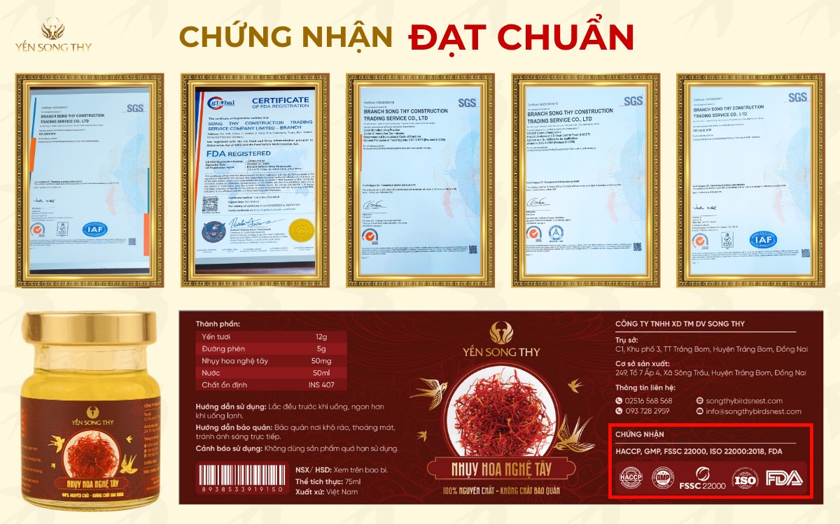 Đối những sản phẩm uy tín, cần có các chứng nhận về an toàn đối với sản phẩm